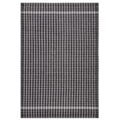 B&M Grey Check Tea Towels 3pk -B&M Home Sales Store 380305 3pk check tea towels grey 4