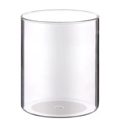 B&M Small Glass Cannister With Stainless Steel Lid 3 B&M Small Glass Cannister With Stainless Steel Lid -B&M Home Sales Store 380546 glass cannister small 2