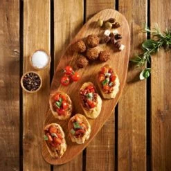 B&M Island Paradise Mango Wood Serve Board -B&M Home Sales Store 380568 mango wood serving board