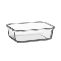 B&M Green Glass Food Container - Medium -B&M Home Sales Store 380663 glass food container green medium
