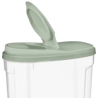 B&M Cereal Storage Container Set 2pk - Sage 5 B&M Cereal Storage Container Set 2pk - Sage - Image 5