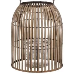 B&M Large Lantern - Grey -B&M Home Sales Store 381882 large grey lantern 3