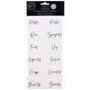 B&M Kitchen Organisation Labels 24pk