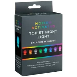 B&M Multicoloured Toilet Night Light -B&M Home Sales Store 383097 toilet night light