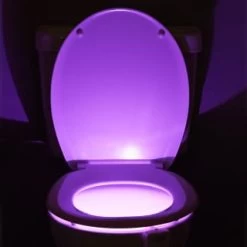 B&M Multicoloured Toilet Night Light -B&M Home Sales Store 383097 toilet night light 6