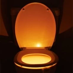 B&M Multicoloured Toilet Night Light -B&M Home Sales Store 383097 toilet night light 7