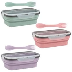 B&M Collapsible Lunch Box - Sage 11 B&M Collapsible Lunch Box - Sage -B&M Home Sales Store 383522 collapsible lunch box 4