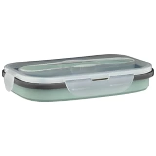 B&M Collapsible Lunch Box - Sage 3 B&M Collapsible Lunch Box - Sage - Image 3