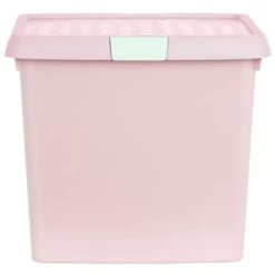 B&M Waffle Clip Box Storage Cube 14L - Dusty Pink