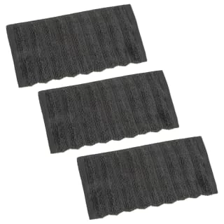 B&M Retreat Face Cloth 3pk - Charcoal 2 B&M Retreat Face Cloth 3pk - Charcoal - Image 2