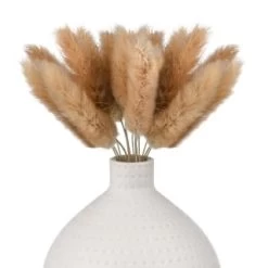 B&M Bunny Tails With Vase -B&M Home Sales Store 387521 bunny tails 2