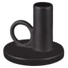 B&M Ceramic Dinner Candle Holder