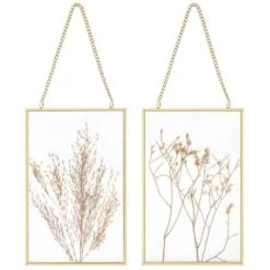 B&M Hanging Frame With Pressed Flowers -B&M Home Sales Store 387564 hanging frame with pressed flowers