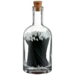 B&M Black Matches In A Bottle -B&M Home Sales Store 387633 black matches in bottle 2