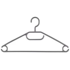 B&M Swivel Hook Hangers 8pk - Grey 4 B&M Swivel Hook Hangers 8pk - Grey -B&M Home Sales Store 389265 home organisation 8pk swivel hook hangers grey 3