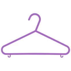 B&M Children's Hangers 10pk - Pastel 14 B&M Children's Hangers 10pk - Pastel -B&M Home Sales Store 389289 home organisation co 10pk childrens hangers girl 3