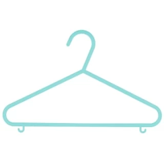 B&M Children's Hangers 10pk - Pastel 3 B&M Children's Hangers 10pk - Pastel - Image 3