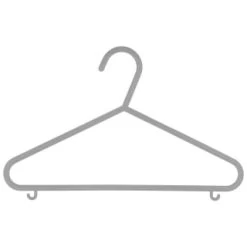 B&M Children's Hangers 10pk - Pastel 12 B&M Children's Hangers 10pk - Pastel -B&M Home Sales Store 389289 home organisation co 10pk childrens hangers girl 6