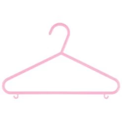B&M Children's Hangers 10pk - Pastel 11 B&M Children's Hangers 10pk - Pastel -B&M Home Sales Store 389289 home organisation co 10pk childrens hangers girl 7