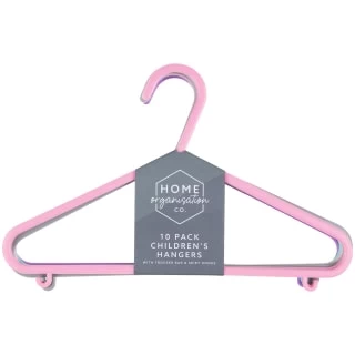 B&M Children's Hangers 10pk - Pastel 1 B&M Children's Hangers 10pk - Pastel