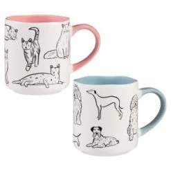 B&M Home Sales Store -B&M Home Sales Store 390180 cat and dog person mug main