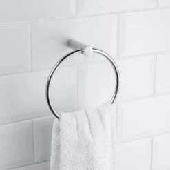 B&M Chrome Towel Ring
