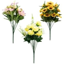 B&M Large Flower Bunch - Sunflower -B&M Home Sales Store 390732 large bunch group