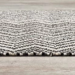 B&M Buddy Chevron Mono Doormat -B&M Home Sales Store 392186 buddy chevron mat mono 2