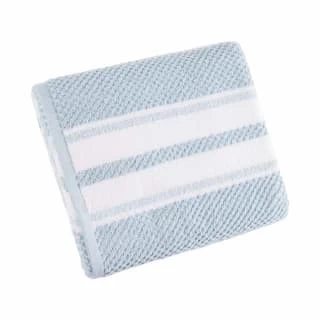B&M Newbury Stripe Bath Towel - Blue 1 B&M Newbury Stripe Bath Towel - Blue