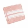 B&M Newbury Stripe Bath Towel - Blush