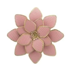 B&M Flower Wall Plaques 2pk - Pink -B&M Home Sales Store 392757 2pk metal wall flowers pink 4