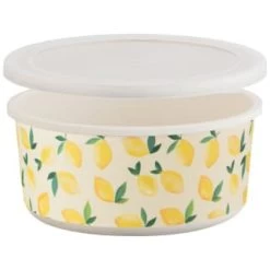 B&M Round Tubs 2pk - Lemons 8 B&M Round Tubs 2pk - Lemons -B&M Home Sales Store 392928 2pk reuse and repurpose round tubs lemon 3