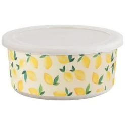 B&M Round Tubs 2pk - Lemons 9 B&M Round Tubs 2pk - Lemons -B&M Home Sales Store 392928 2pk reuse and repurpose round tubs lemon 4