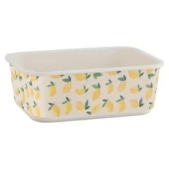 B&M Rectangular Tubs 2pk - Lemons 12 B&M Rectangular Tubs 2pk - Lemons -B&M Home Sales Store 392929 2pk reuse and repurpose rectangle tubs lemon