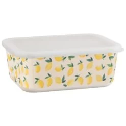 B&M Rectangular Tubs 2pk - Lemons 10 B&M Rectangular Tubs 2pk - Lemons -B&M Home Sales Store 392929 2pk reuse and repurpose rectangle tubs lemon 5