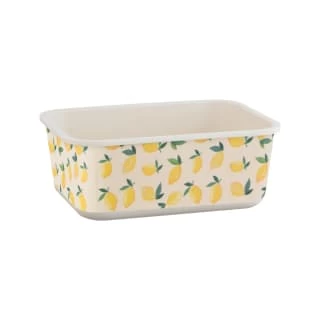B&M Rectangular Tubs 2pk - Lemons 5 B&M Rectangular Tubs 2pk - Lemons - Image 5