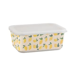B&M Rectangular Tubs 2pk - Lemons 3 B&M Rectangular Tubs 2pk - Lemons - Image 3