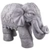 B&M Large Stone Elephant Ornament