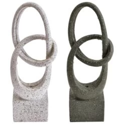 B&M Solar Sculpture With Micro LED - Light Grey 5 B&M Solar Sculpture With Micro LED - Light Grey -B&M Home Sales Store 393079 solar sculpture with micro leds group