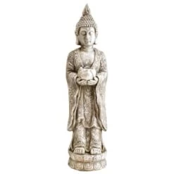 B&M Standing Buddha Ornament With LED Light