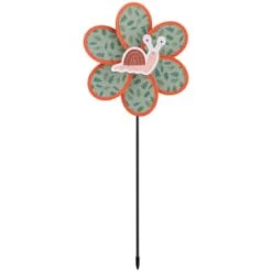 B&M Kids Insect Windmill Stakes 3pk 10 B&M Kids Insect Windmill Stakes 3pk -B&M Home Sales Store 393684 3pk kids windmills snail