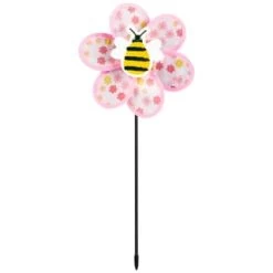 B&M Garden Windmills 3pk -B&M Home Sales Store 393686 girls windmills 3pk bee