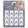 B&M Space Saving Hanger Organisation Hooks 4pk