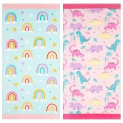B&M Children's Beach Towel - Dinosaur -B&M Home Sales Store 393914 childrens beach towel group 2