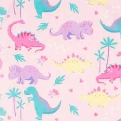 B&M Children's Beach Towel - Dinosaur -B&M Home Sales Store 393914 childrens beach towel pink dinosaur 3