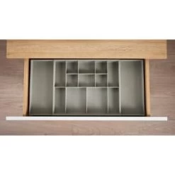 B&M Expandable Drawer Organiser -B&M Home Sales Store 393927 expandable drawer organiser grey 2