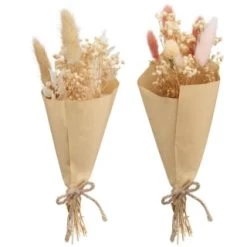 B&M Mini Dried Flower Bunch - Neutral -B&M Home Sales Store 394317 mini dried bunch group