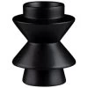 B&M Eden Life Ceramic Candle Holder - Black