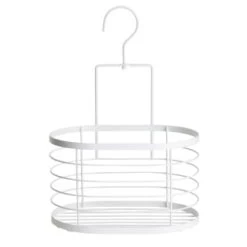 B&M Hanging Bathroom Caddy - White