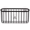 B&M Black Suction Wire Basket